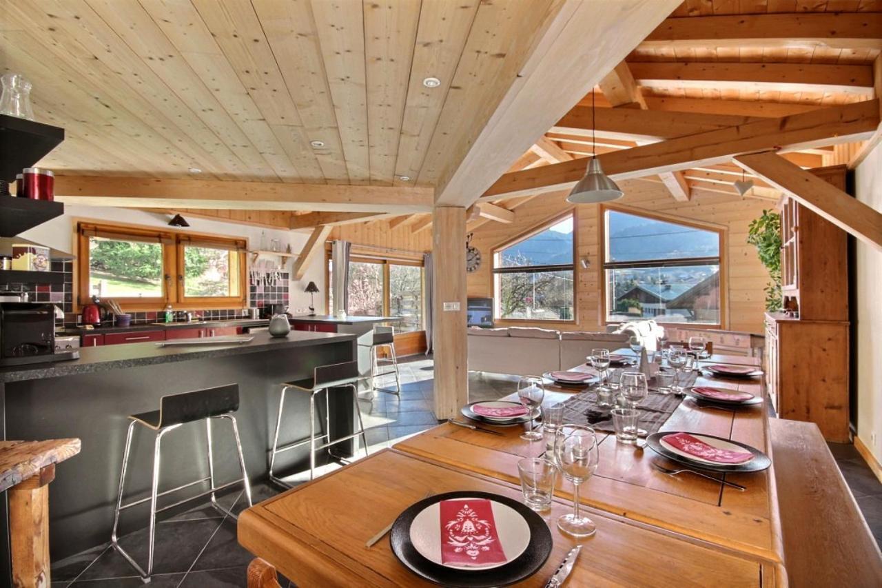 Chalet Individuel -Sauna - Wifi- Saint Jean D'Aulps - 14 Personnes - Chalet Coffy Exteriér fotografie